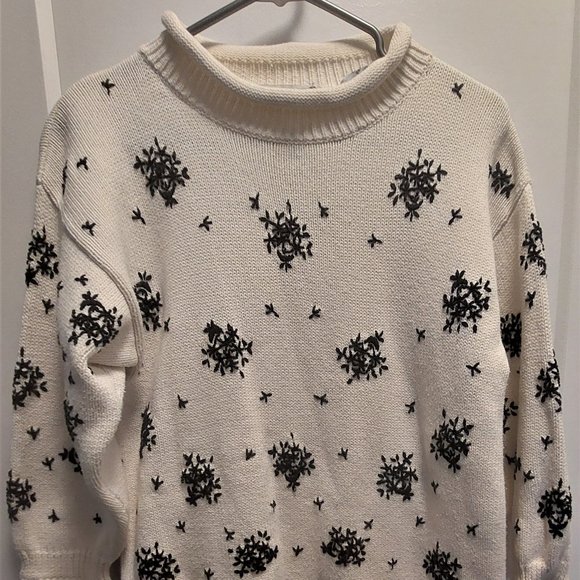 ❄️ RINO ROSSI Christmas Sweater Sz L - Picture 1 of 9